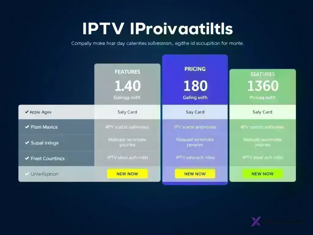 Visual comparison of XtreamCube pricing tiers
